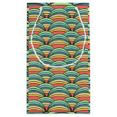 Boho Rainbows Kleine Geschenktüte (Rückseite)