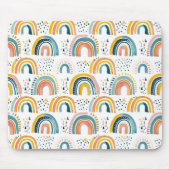 Boho Rainbows Mousepad (Vorne)