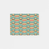 Boho Rainbows Post-it Klebezettel (Vorderseite)