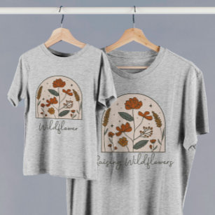 Boho Raising Wildblumen Mama T-Shirt