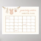 Boho rät, wann der Termin für den Termin ist Baby  Poster (Vorne)