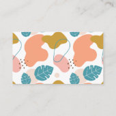 Boho Ray von der Sunshine Elephant Mute Baby Showe Begleitkarte (Rückseite)