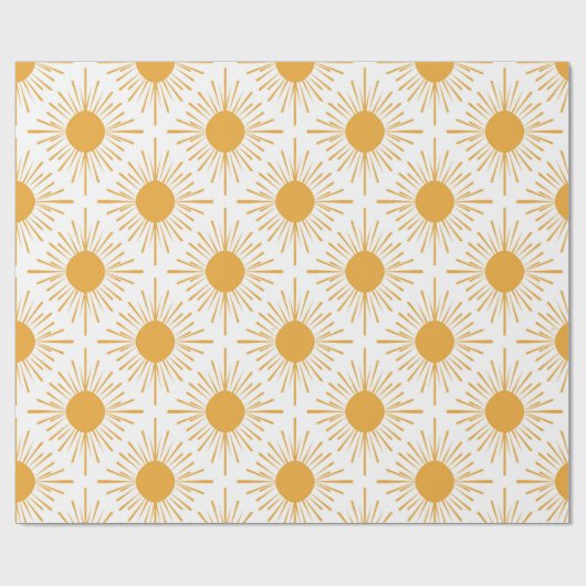 Boho Ray von Sun Geschenkpapier (Flach)