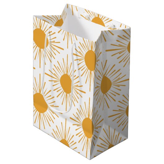 Boho Ray von Sun Mittlere Geschenktüte (Vorderseite Schrägansicht)
