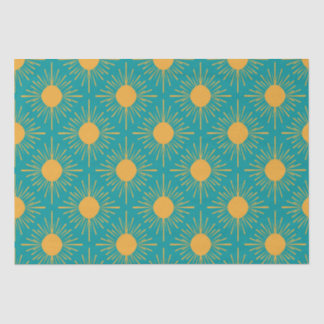 Boho Ray von Sun Turquoise Seidenpapier