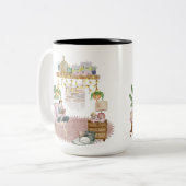 Boho Reading Room Tasse (Vorderseite Links)