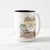Boho Reading Room Tasse (VorderseiteRechts)