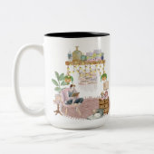 Boho Reading Room Tasse (Links)