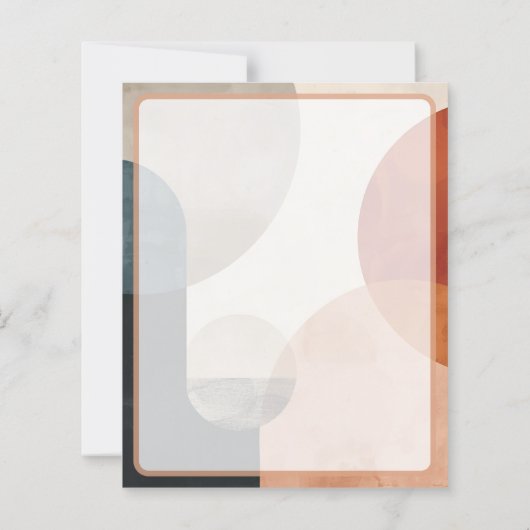 Boho Recipe Paper Sheet (Rückseite)