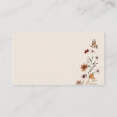 Boho Recipe Request Card Begleitkarte (Rückseite)