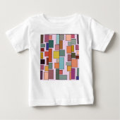 Boho Rectangle Baby T-shirt (Vorderseite)
