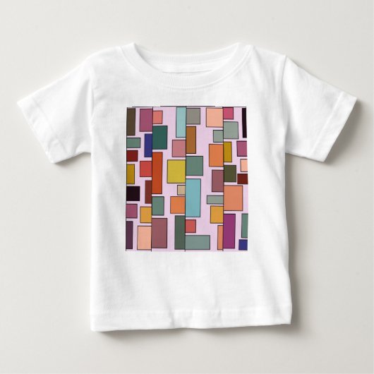 Boho Rectangle Baby T-shirt (Vorderseite)