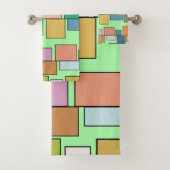 Boho Rectangle Badhandtuch Set (Insitu)