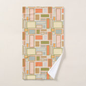 Boho Rectangle Badhandtuch Set (Handtuch)