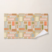 Boho Rectangle Badhandtuch Set (Handtuch)