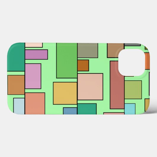 Boho Rectangle Case-Mate iPhone Hülle (Rückseite (Horizontal))