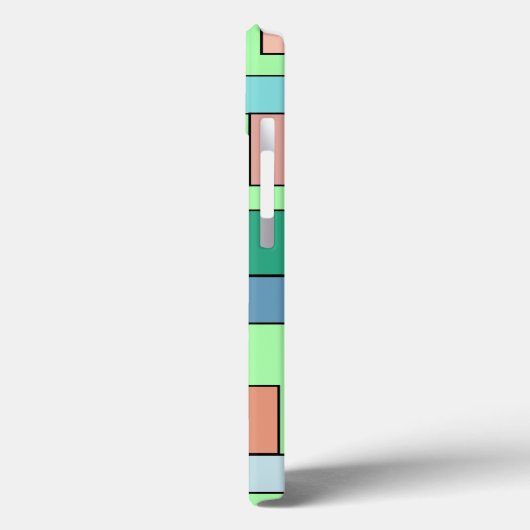 Boho Rectangle Case-Mate iPhone Hülle (Rückseite / Links)