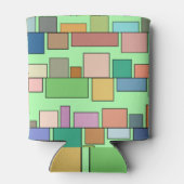Boho Rectangle Dosenkühler (Rückseite)