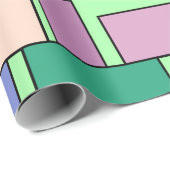 Boho Rectangle Geschenkpapier (Rolleneckpunkt)