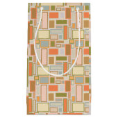 Boho Rectangle Kleine Geschenktüte (Vorderseite)