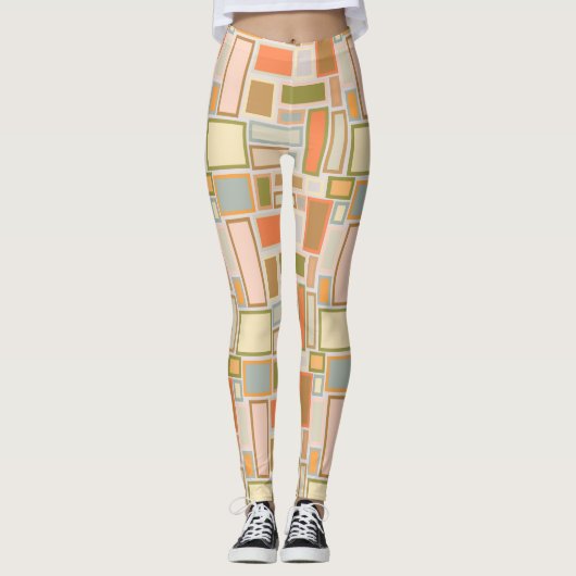 Boho Rectangle Leggings (Vorderseite)