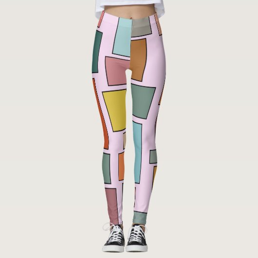 Boho Rectangle Leggings (Vorderseite)