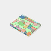 Boho Rectangle Post-it Klebezettel (angewinkelt)
