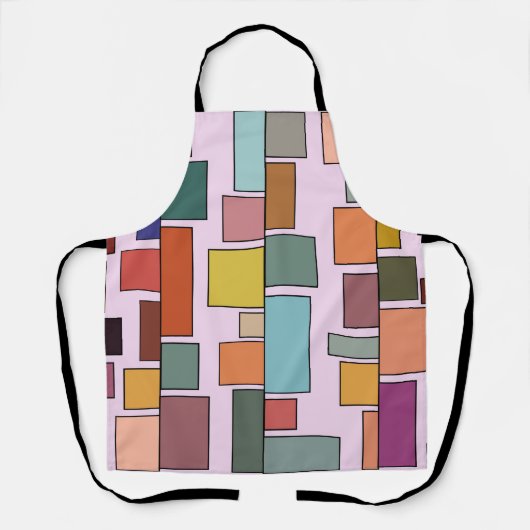 Boho Rectangle Schürze (Vorderseite)