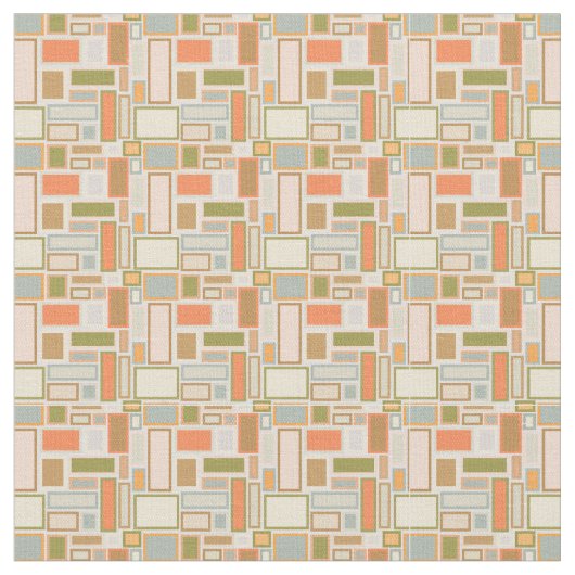 Boho Rectangle Stoff (Nahaufnahme)