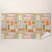 Boho Rectangle Strandtuch (Vorderseite)