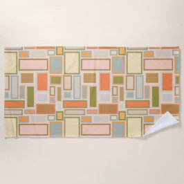 Boho Rectangle Strandtuch