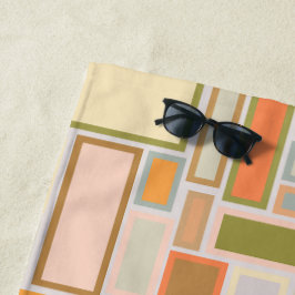 Boho Rectangle Strandtuch