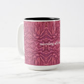 Boho Red Agave Affirmations Tasse (Vorderseite Links)