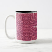 Boho Red Agave Affirmations Tasse (Links)