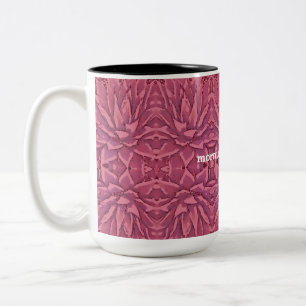 Boho Red Agave Affirmations Tasse