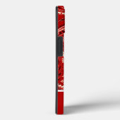 Boho Red Bandanna Case-Mate iPhone Case anpassen (Rückseite / Rechts)