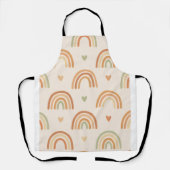 Boho-Regenbogen-All-Over-Druckschürze Schürze (Vorderseite)