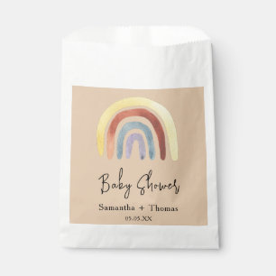 Boho-Regenbogen-Baby-Party Geschenktütchen
