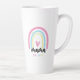 Boho Regenbogen Benutzerdefinierte Mama Errichtet  Milchtasse