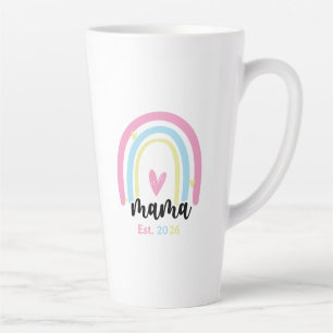 Boho Regenbogen Benutzerdefinierte Mama Errichtet Milchtasse