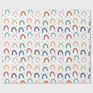 Boho-Regenbogen Geschenkpapier