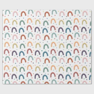 Boho-Regenbogen Geschenkpapier