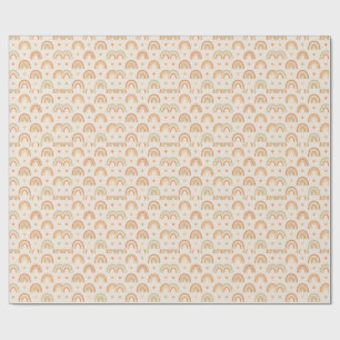 Boho-Regenbogen-Geschenkpapier Geschenkpapier