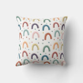 Boho-Regenbogen Kissen (Rückseite)