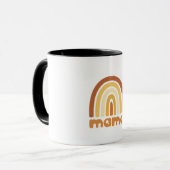 Boho-Regenbogen-Mama-Tasse Tasse (Vorderseite Links)