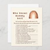 Boho Regenbogen Minimalismus Wer kennt das beste S (Vorne/Hinten)