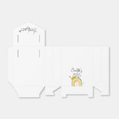 Boho Regenbogen mit Sonnenblumen Babydusche Geschenkschachtel (Ungefaltet)