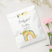 Boho Regenbogen mit Sonnenblumen Babydusche Geschenktütchen (Versiegelt)