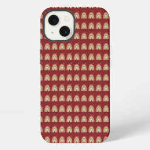Boho-Regenbogen-Muster-Halstuch iPhone 13 Hülle