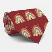 Boho-Regenbogen-Muster-Halstuch Krawatte (Gerollt)
